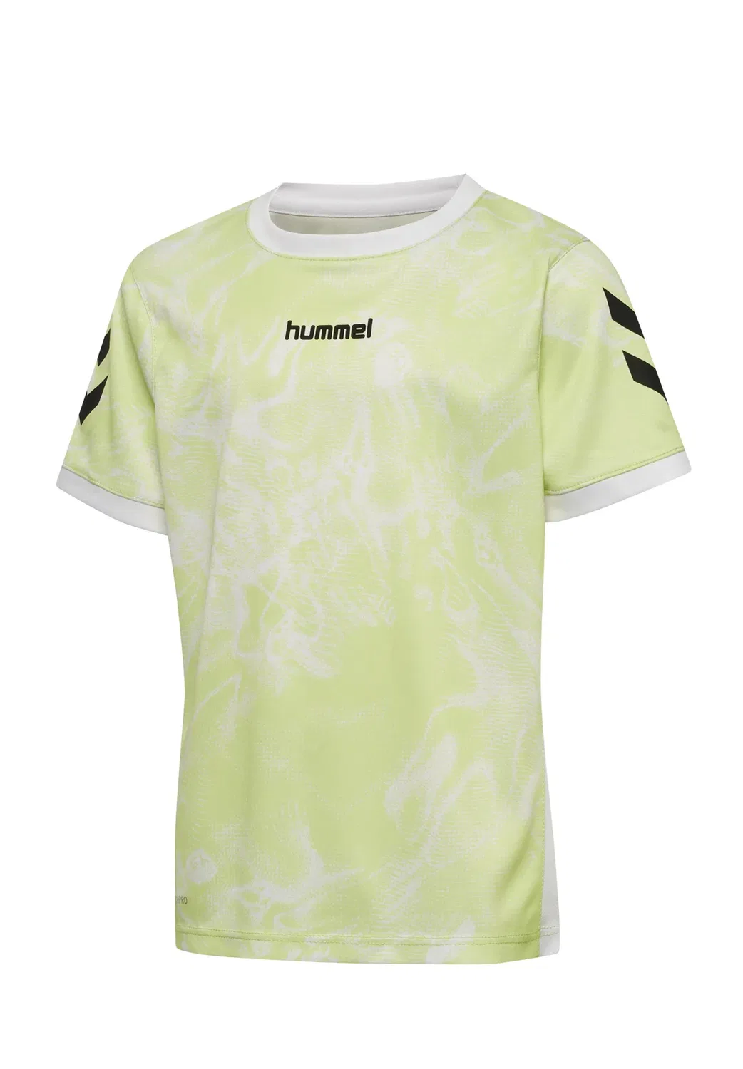 Футболка с принтом Hmlblaze club 26, детская, унисекс Hummel, Asian Pear White — фото 4
