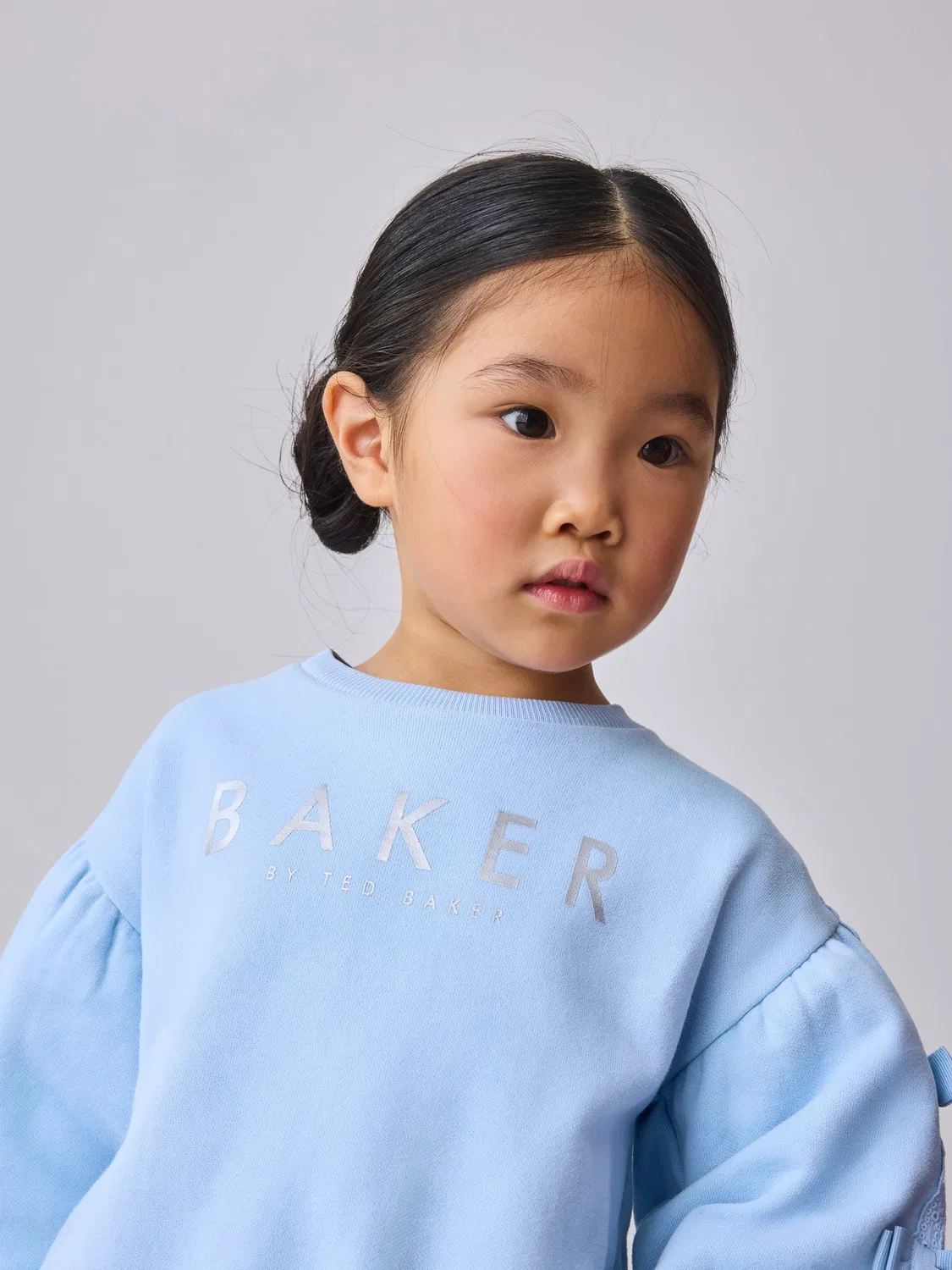 Двухпредметный комплект, с бантиками Baker by Ted Baker, голубой — фото 4