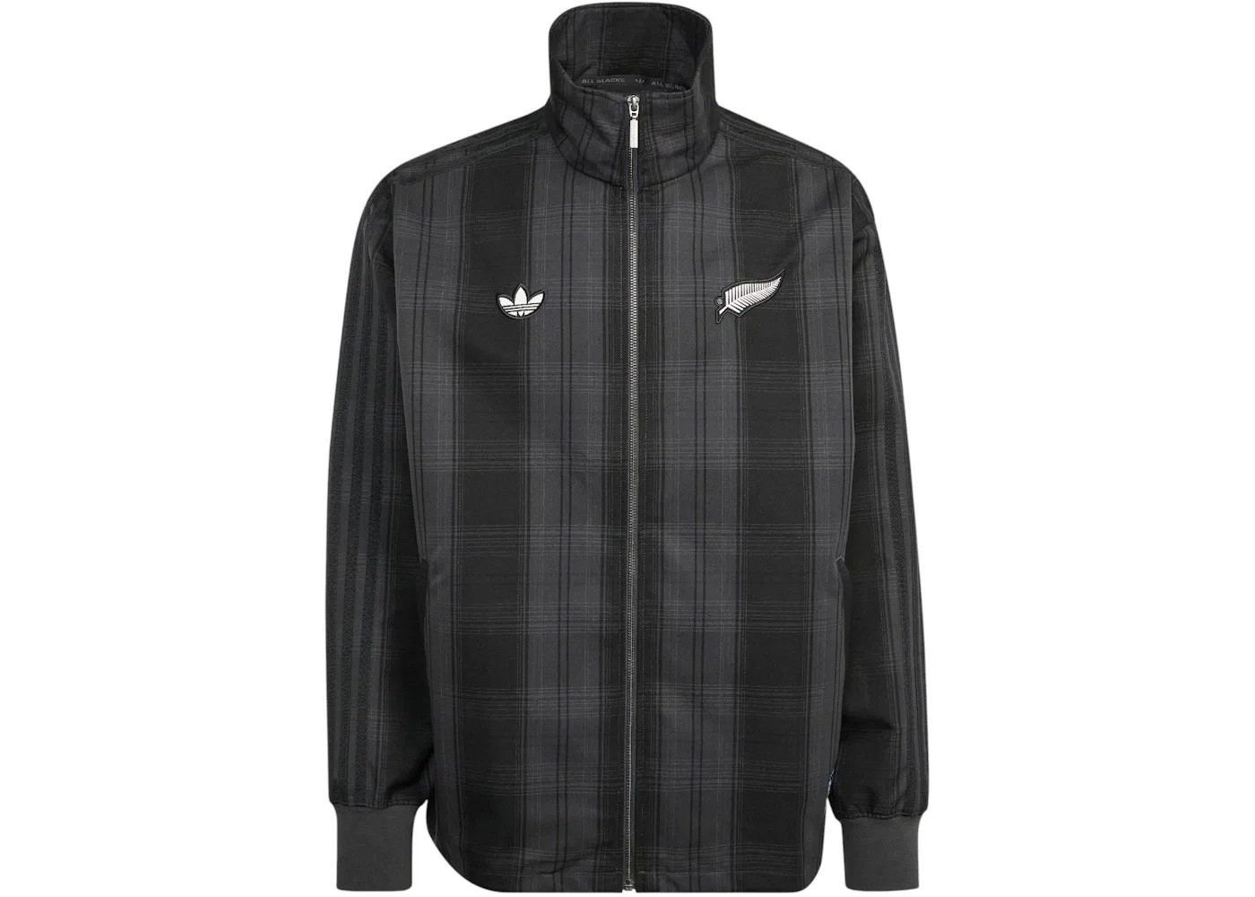 Мужская куртка спортивная с принтом Adidas, Black Carbon
