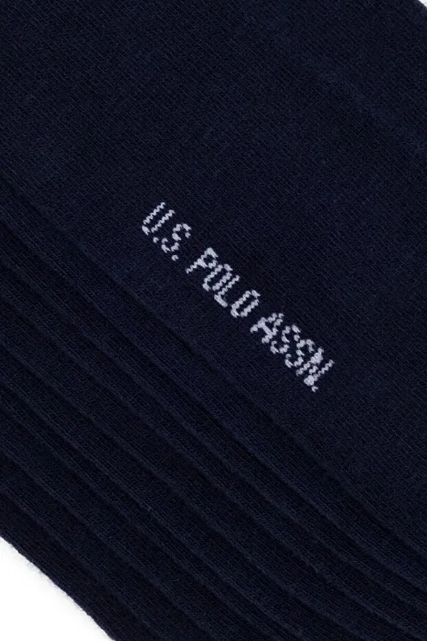 Женские носки хлопковые 5-шт U.S. Polo Assn., Lavivert — фото 3