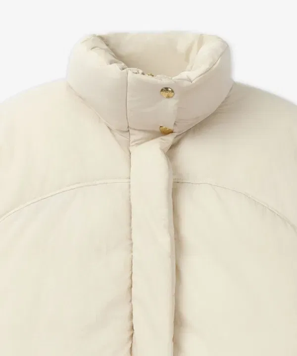 Куртка-пуховик укороченная Jacquemus, белый — фото 3
