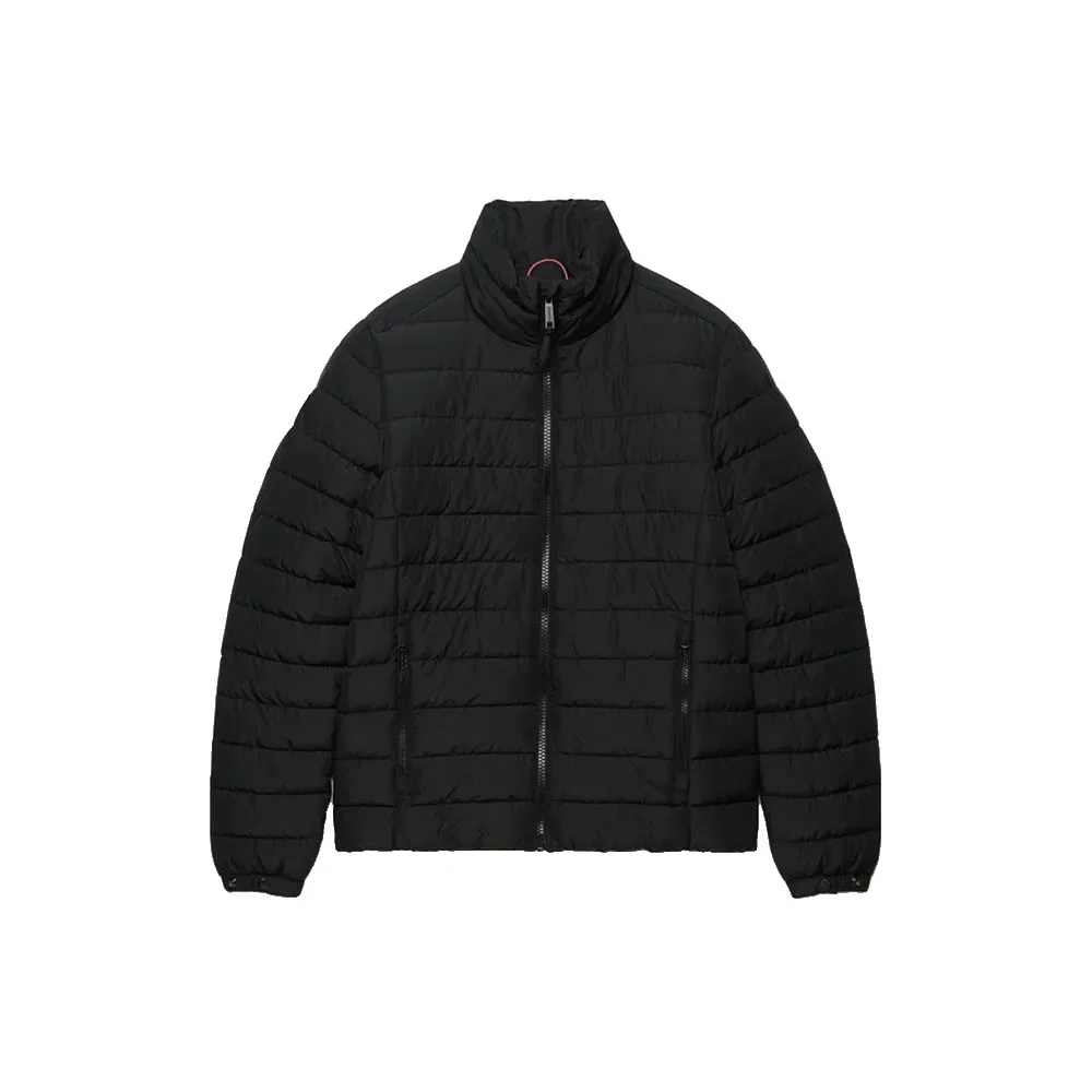 Мужская куртка-пуховик с наполнителем Fuji Midweight Padded Superdry, Black — фото 3