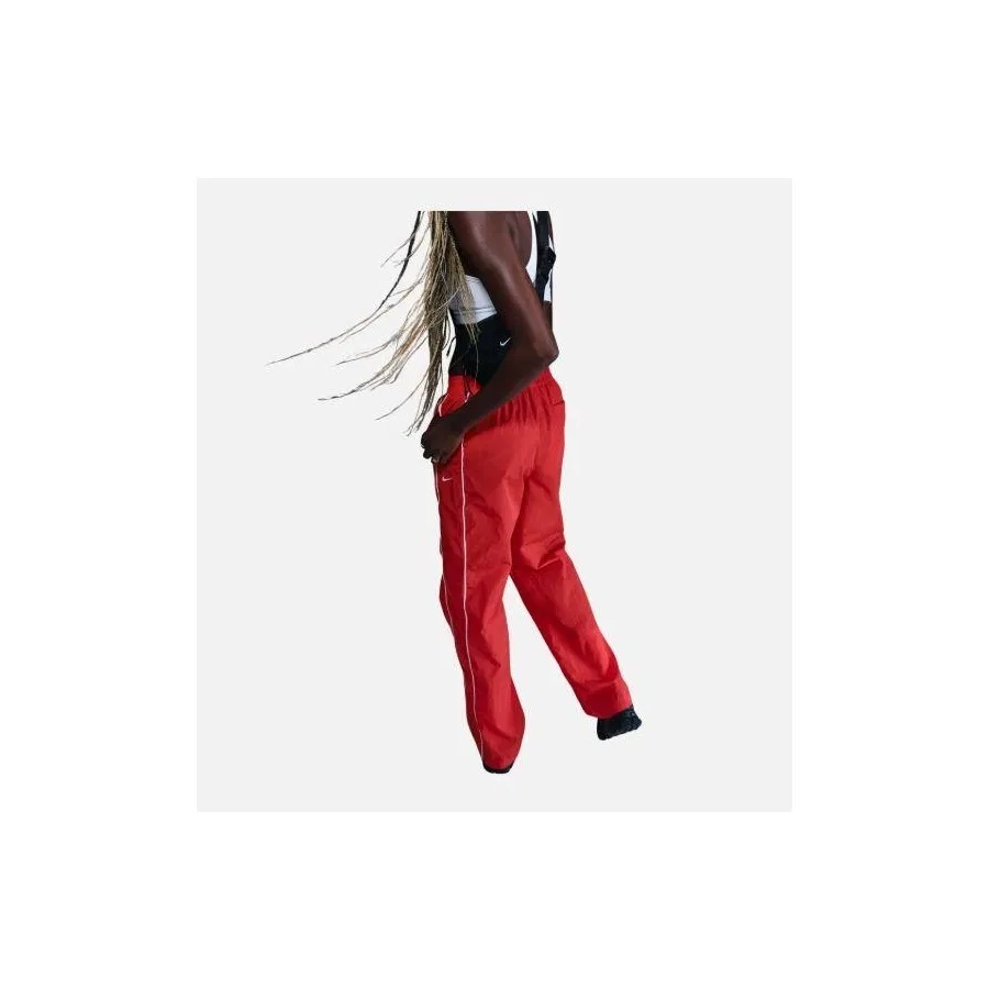 Женские спортивные штаны Nike Windrunner Woven Hr Oh Pant, Красный — фото 3