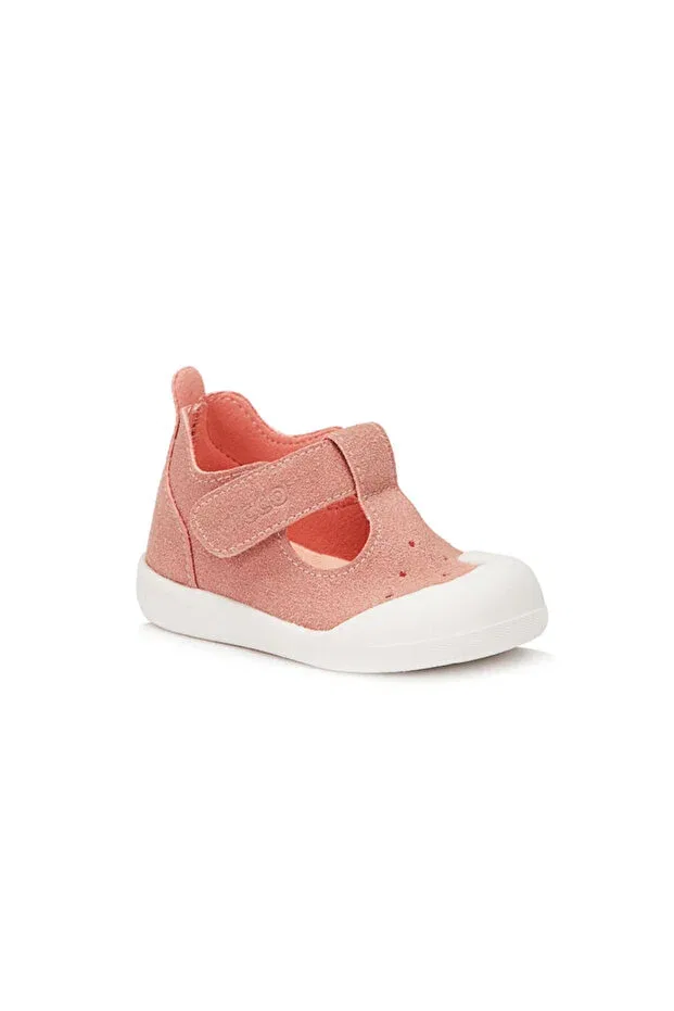 Детские повседневные ортопедические туфли Loro basic Unisex First Step Vicco, Powder