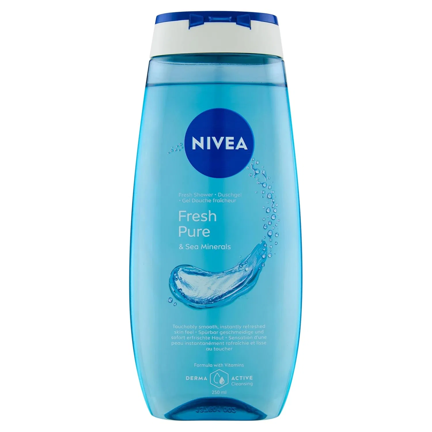 Гель для душа Fresh Pure, NIVEA, 250 мл, Blau