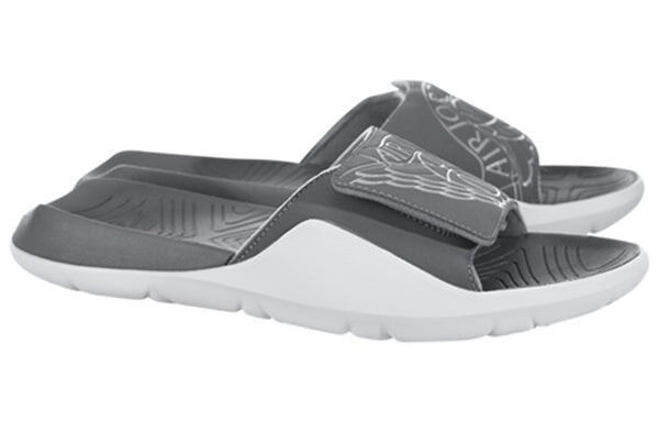 Тапочки hydro 7 slide 'smoke grey' Air Jordan, серый — фото 3