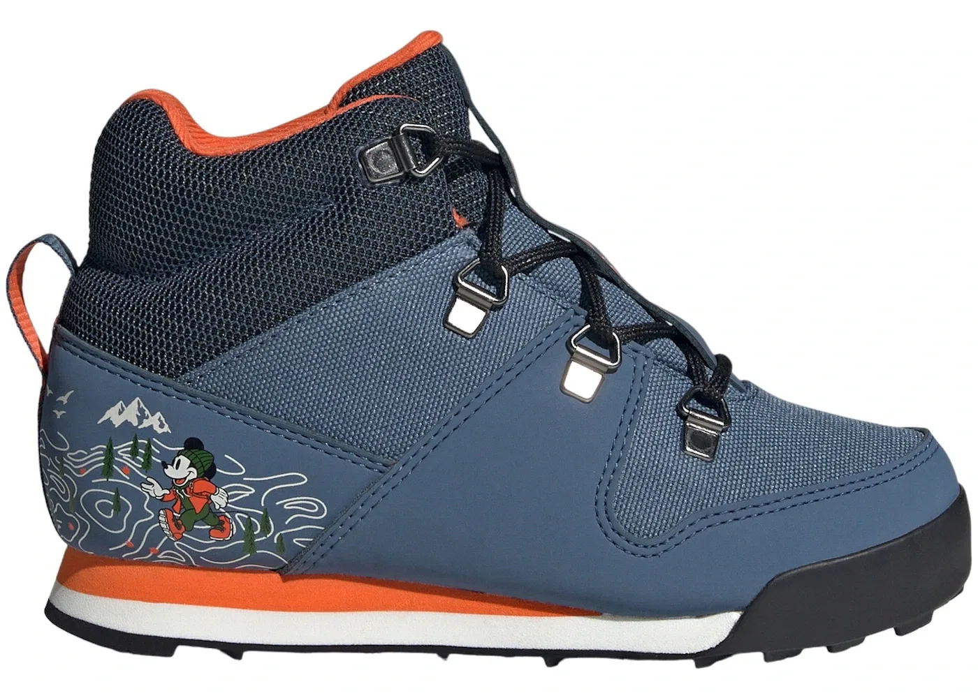 Детские ботинки термостойкие Adidas Terrex Snowpitch Cold.RDY Winter, Core Black Grey Six Grey Four