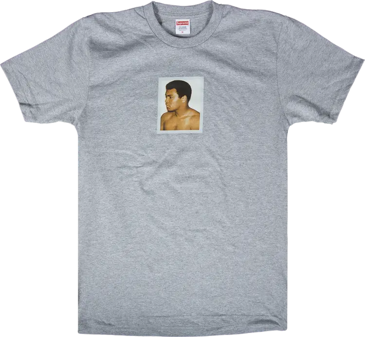 

Футболка Supreme Ali x Warhol T-Shirt 'Grey', серый