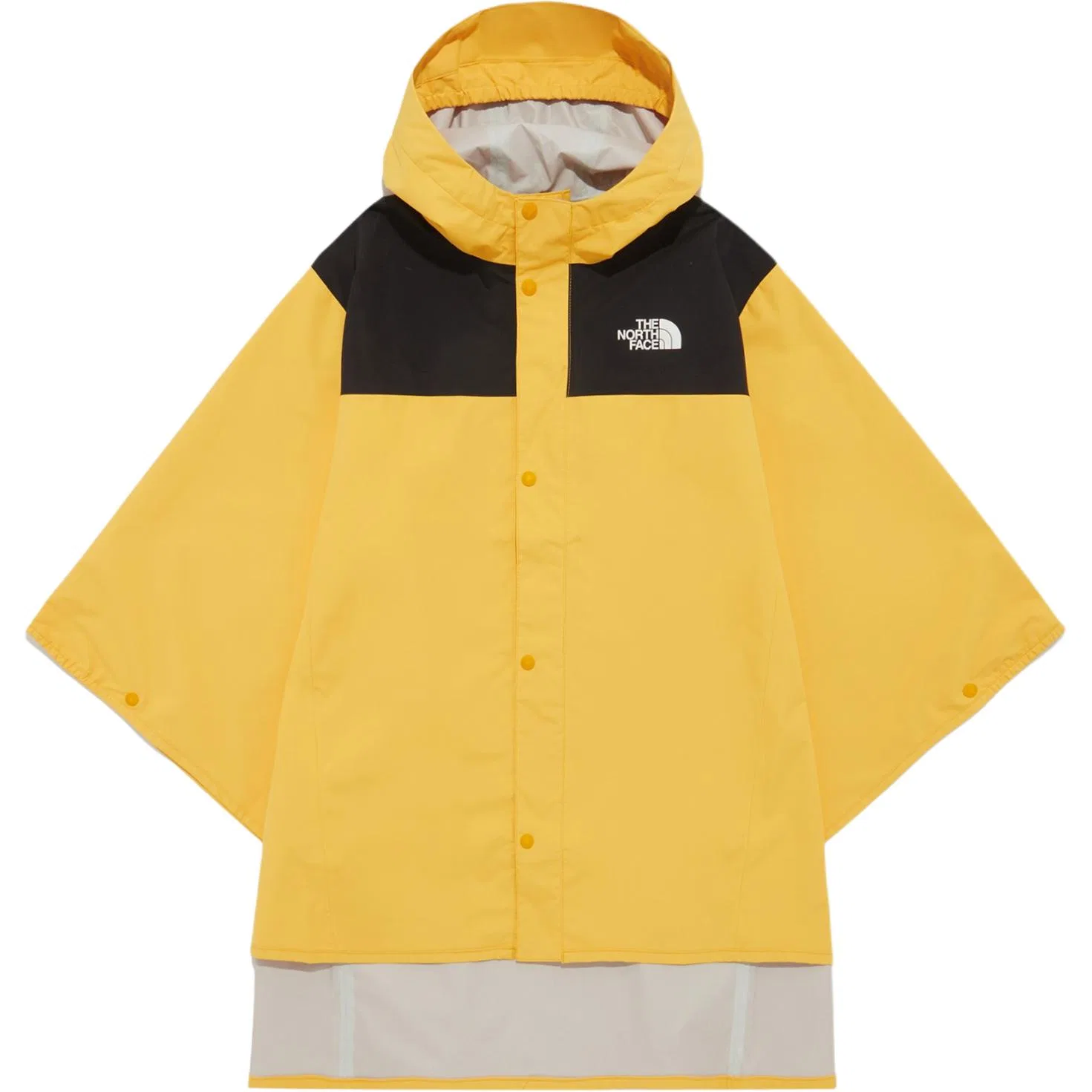Детское пончо с капюшоном The North Face, Yellow