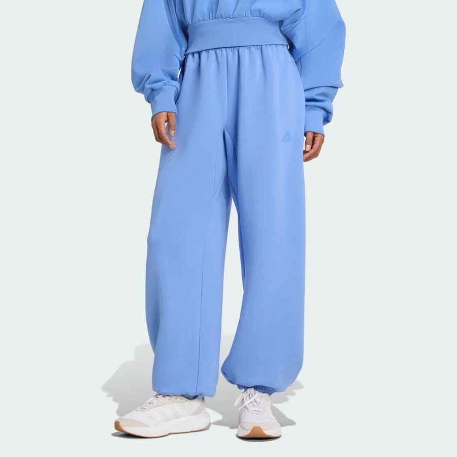 Штаны спортивные с свободным кроем Soft Lux Loose Pant adidas, Tropik - Белый