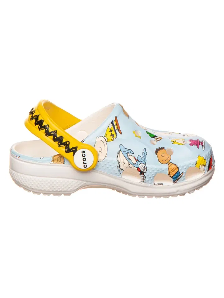 Кроксы Peanuts Baya Crocs, голубой — фото 2