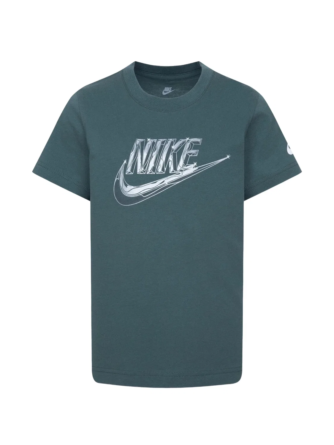 Футболка с логотипом Nike Kids, зеленый