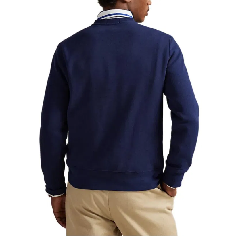 Мужская толстовка с принтом Polo Bear FW25 Newport Marine Blue Polo Ralph Lauren, Newport Marine Blue — фото 4