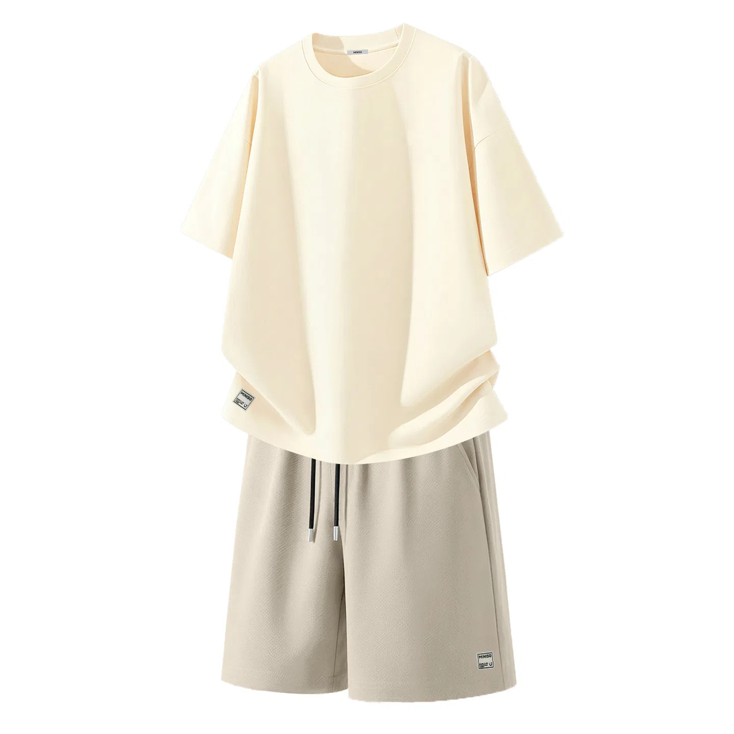 Детский комплект спортивной одежды Минисо MINISO, Light Beige+Khaki