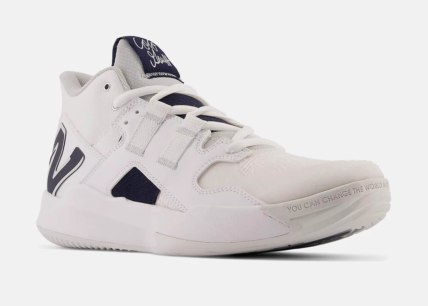 Кроссовки для тенниса New Balance Adult FuelCell Coco V1 Hard Court Unisex, белый/черный — фото 3