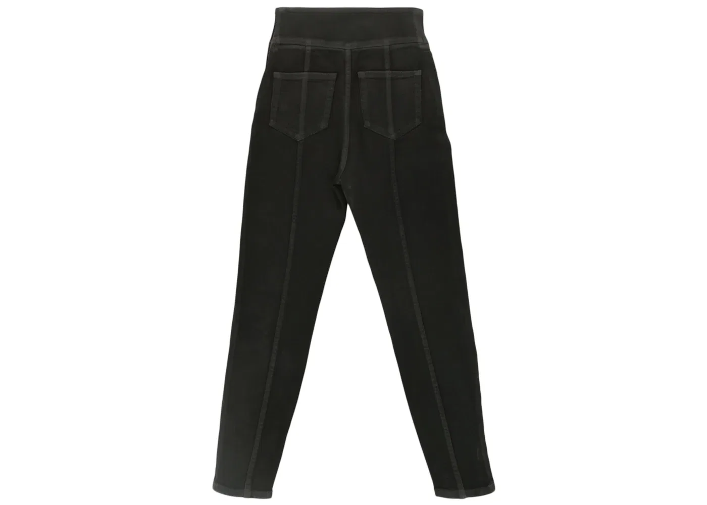 Женские джинсы с отделкой шипами Pant with Studs Gucci, Black Gold — фото 2
