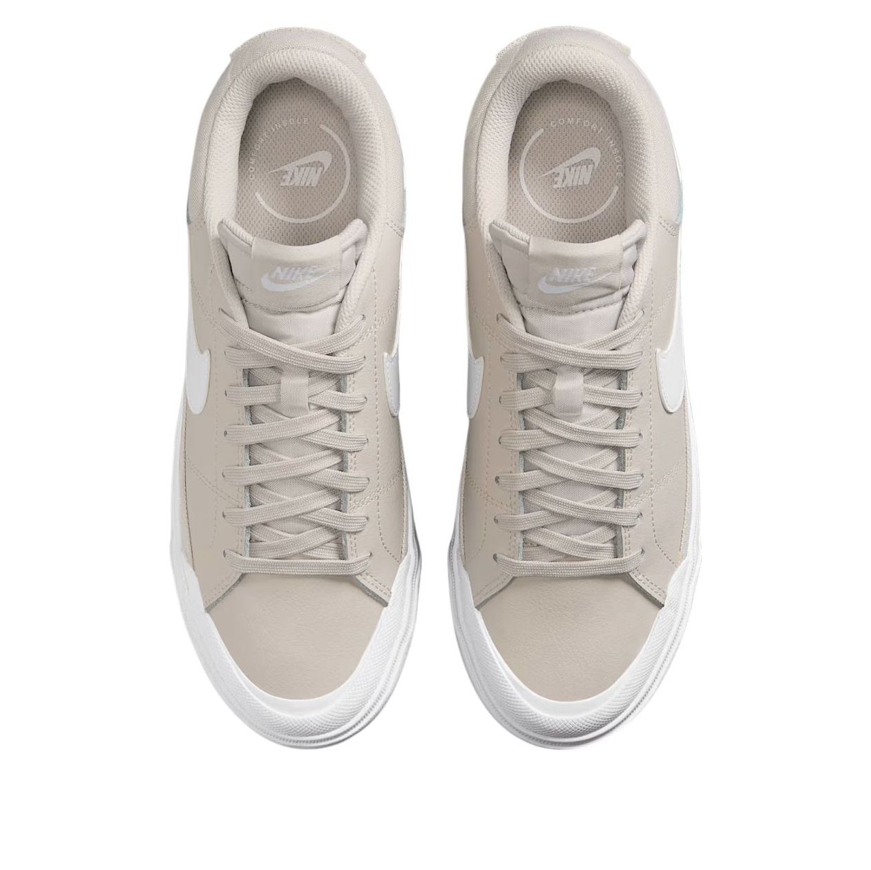 Кроссовки (WMNS) Nike Court Legacy Lift 'Light Orewood Brown White' — фото 3