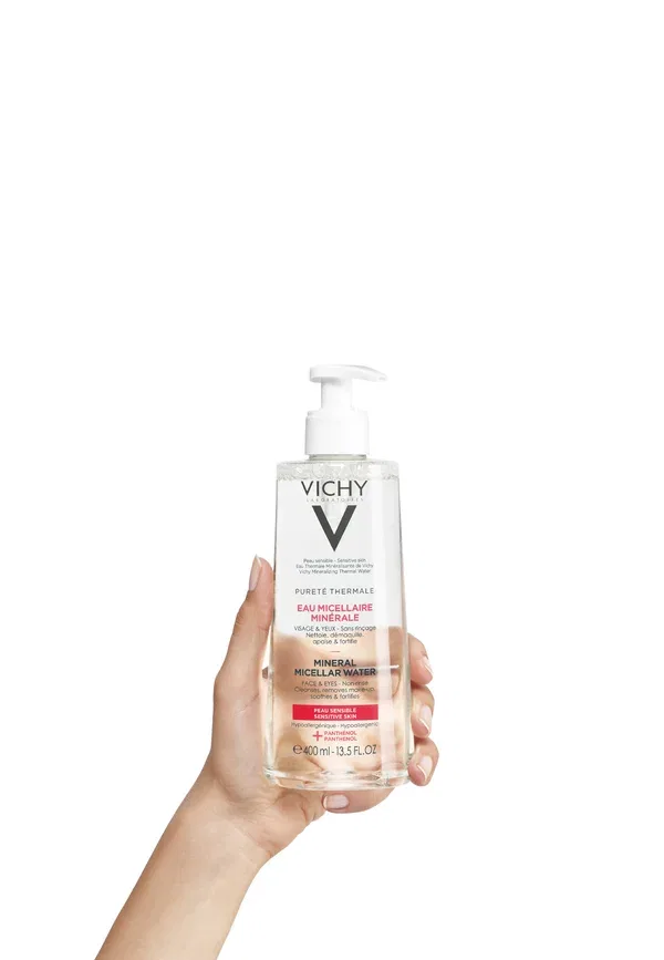 Мицеллярная вода для чувствительной кожи Purete Thermale Mineral Vichy 400 мл — фото 3