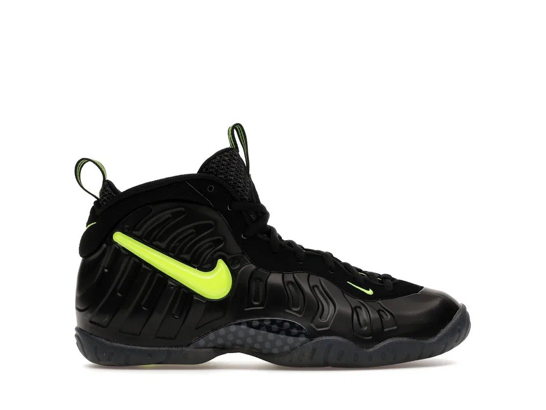 Детские кроссовки Lifestyle Nike Little Posite One, Black/Voltage Yellow
