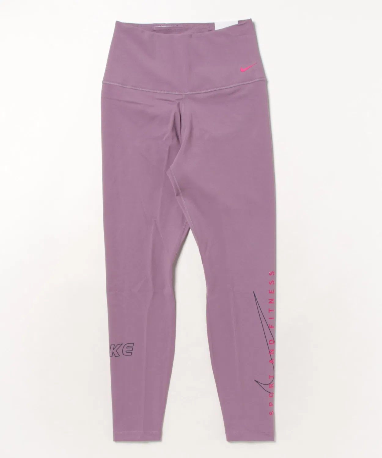 Женские леггинсы с графическим принтом 7/8 NIKE, Violet
