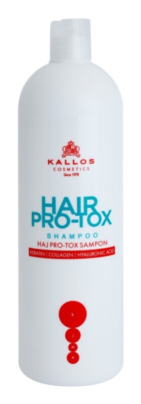 

Шампунь с кератином для сухих и поврежденных волос Kallos Hair Pro-Tox