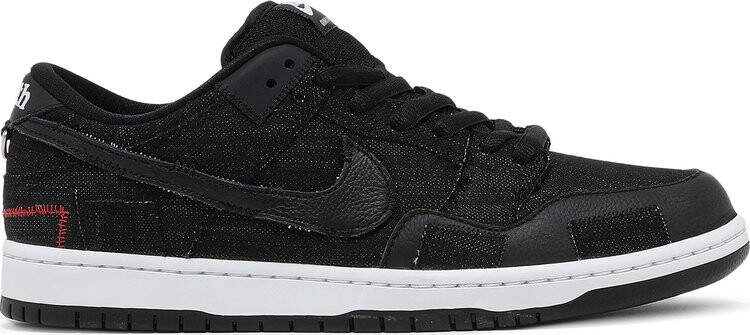 

Кроссовки Nike Wasted Youth x Dunk Low SB 'Black Denim' Special Box, черный