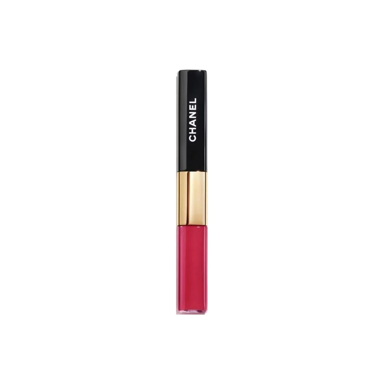 Женский двухсторонний блеск для губ с эффектом цвета, модель Dual Effect Color Retention Glossy, CHANEL, Bright Raspberry