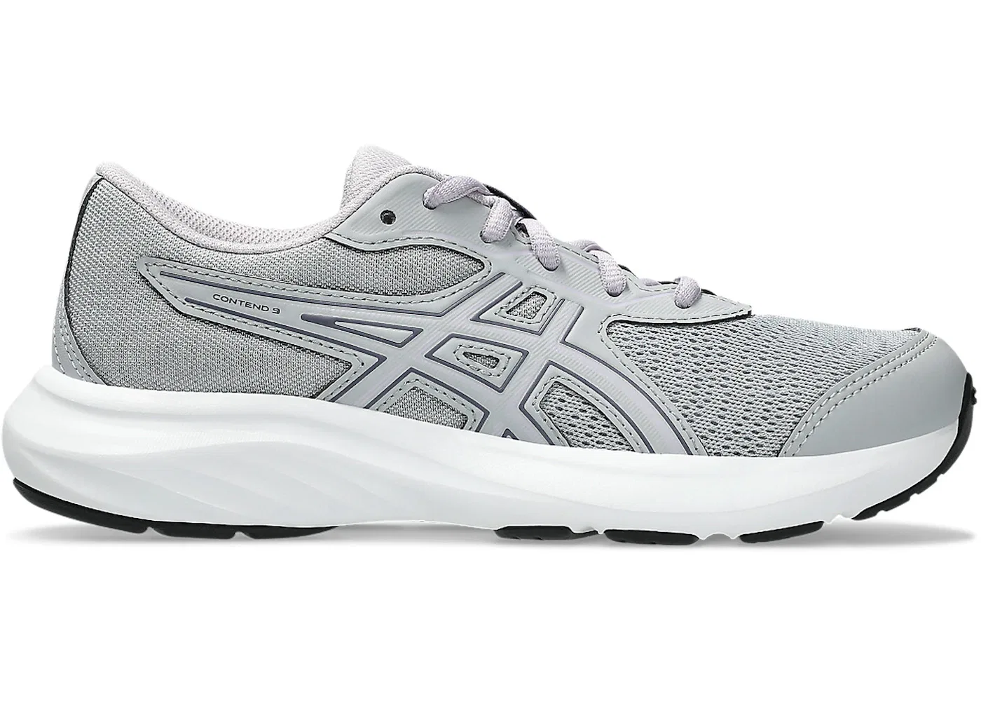 Детские кроссовки для бега ASICS Contend 9, Piedmont Grey/Dusk Violet