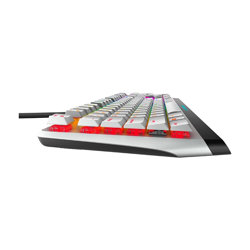 Игровая проводная клавиатура Alienware AW510K, Cherry MX low profile Red, белый, английская раскладка — фото 4