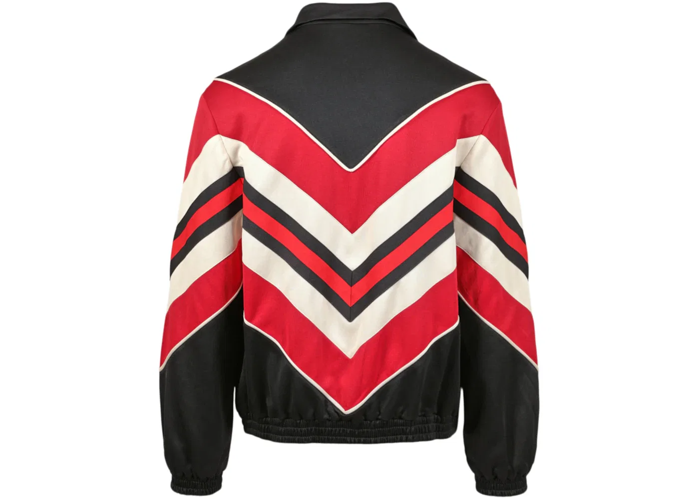 Мужская куртка с принтом Jacket Gucci, Black/Red — фото 2
