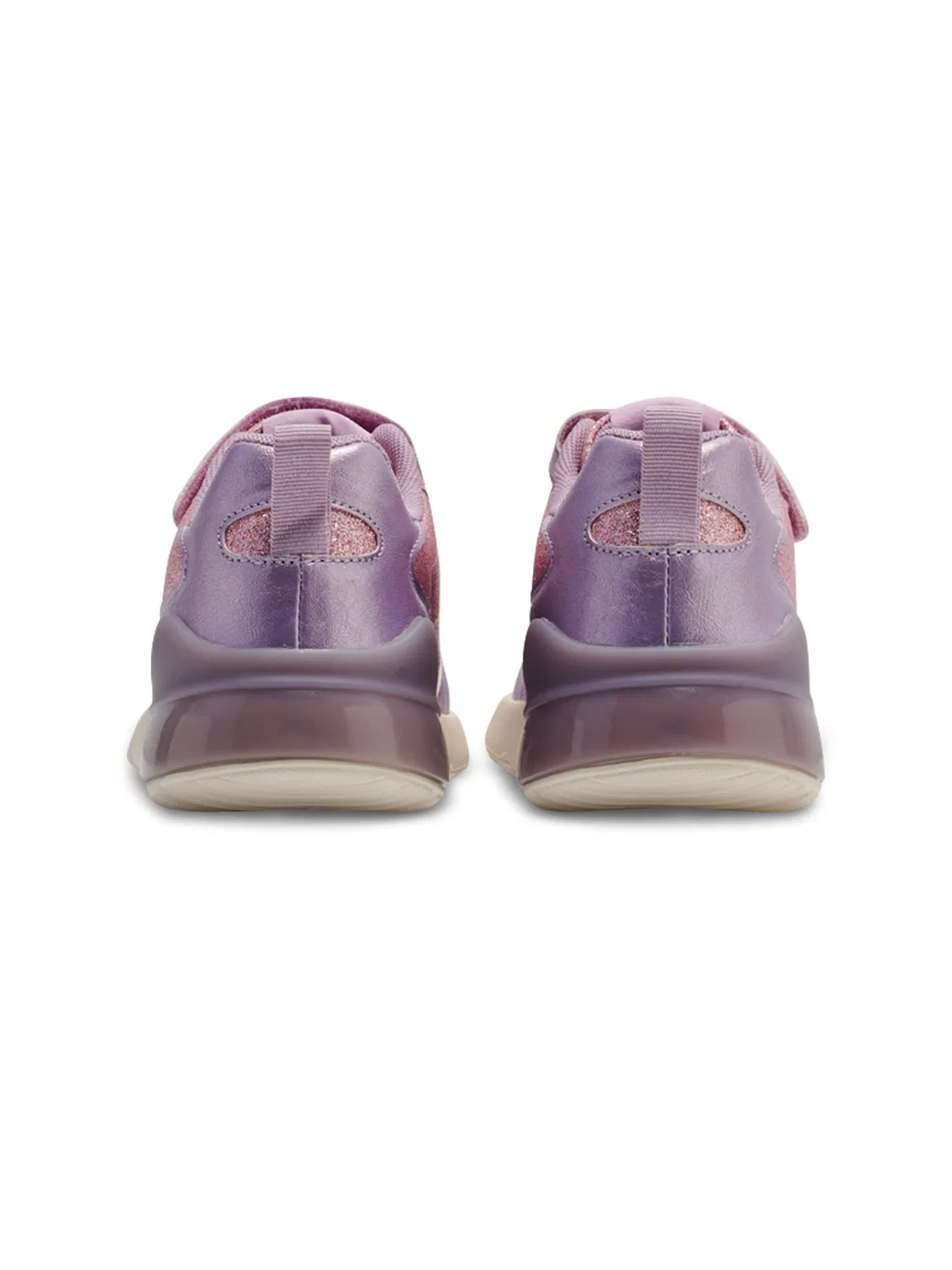 Детские кроссовки с принтом Daylight Glitter Hummel, Violett — фото 2
