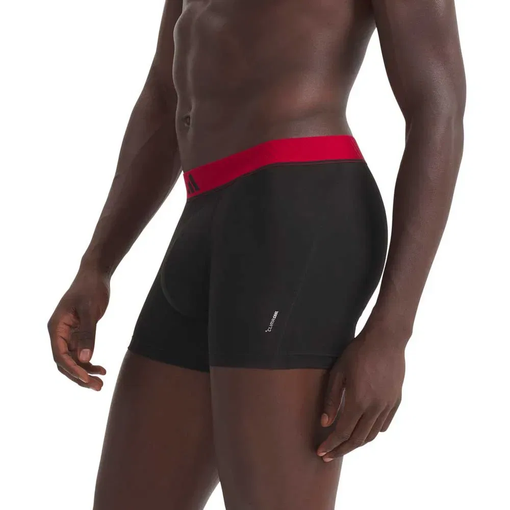 Боксеры Active Micro Flex EC комплект 3 шт Adidas, черный — фото 4