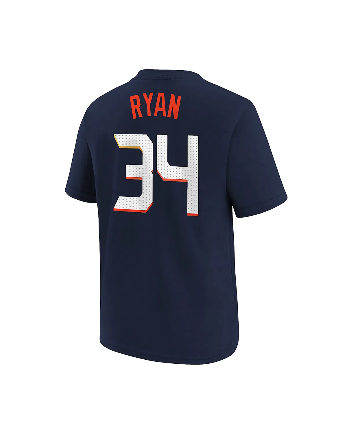 Детская большая футболка Nike MLB Houston Astros Nolan Ryan City Connect, Navy — фото 2