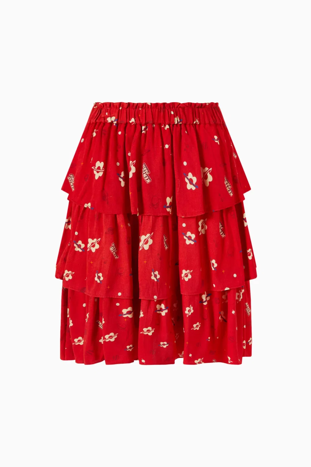 Юбка миди с принтом Boke Flower KENZO KIDS