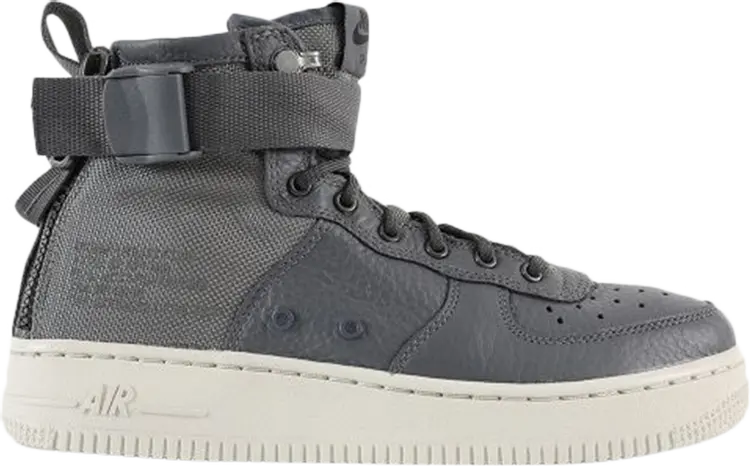 

Кроссовки Nike SF Air Force 1 Mid GS 'Dark Grey', серый