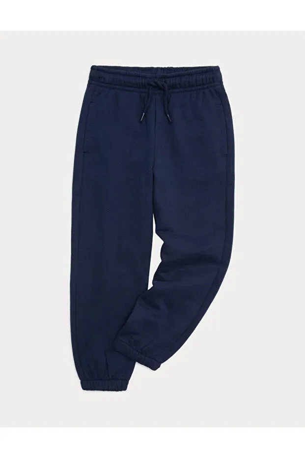 Детские спортивные штаны для мальчиков хлопковые Marks & Spencer, Navy Blue