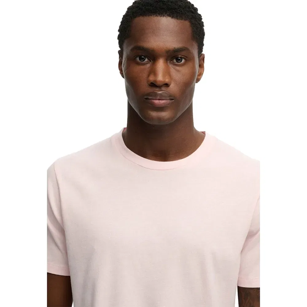 Футболка с коротким рукавом Classic Essential Superdry, розовый — фото 4