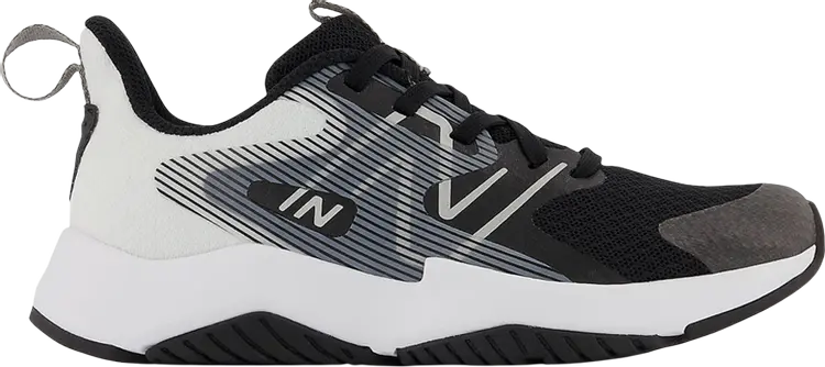 

Кроссовки New Balance Rave Run v2 Little Kid X-Wide 'Black White', черный