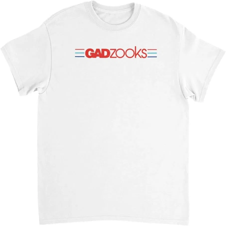 Футболка с винтажным логотипом Gadzooks, White