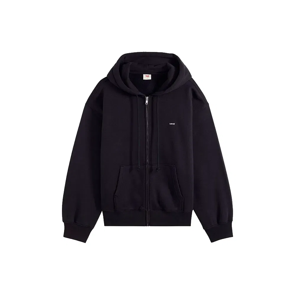 Женский свитшот с капюшоном Everyday Full Zip Levi's, Black — фото 3