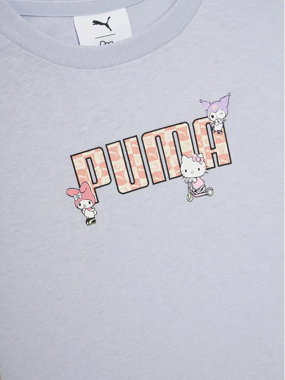 Футболка regular fit PUMA X Hello Kitty And Friends Puma, синий — фото 3