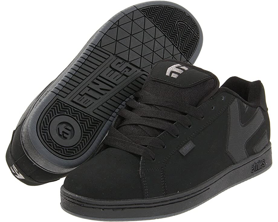 

Кроссовки Fader etnies, черный, Черный;серый, Кроссовки Fader etnies, черный
