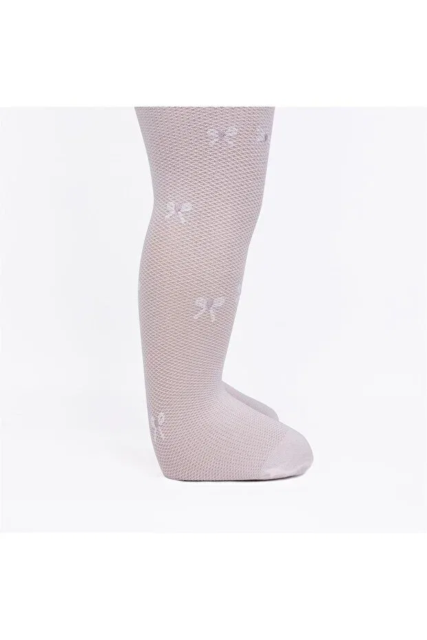 Детские колготки с принтом Sılasu printed thin baby pantyhose Katamino, Pink