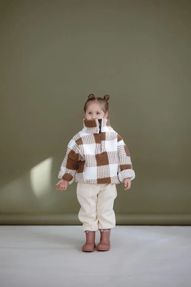 Детское пальто для девочек с принтом Oh La La Koala For Little Ones, Brown