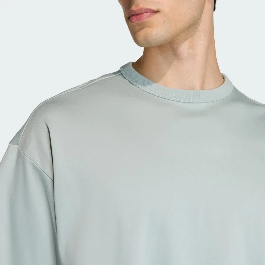 Футболка с длинным рукавом Soft Lux Tee adidas, Черный — фото 4
