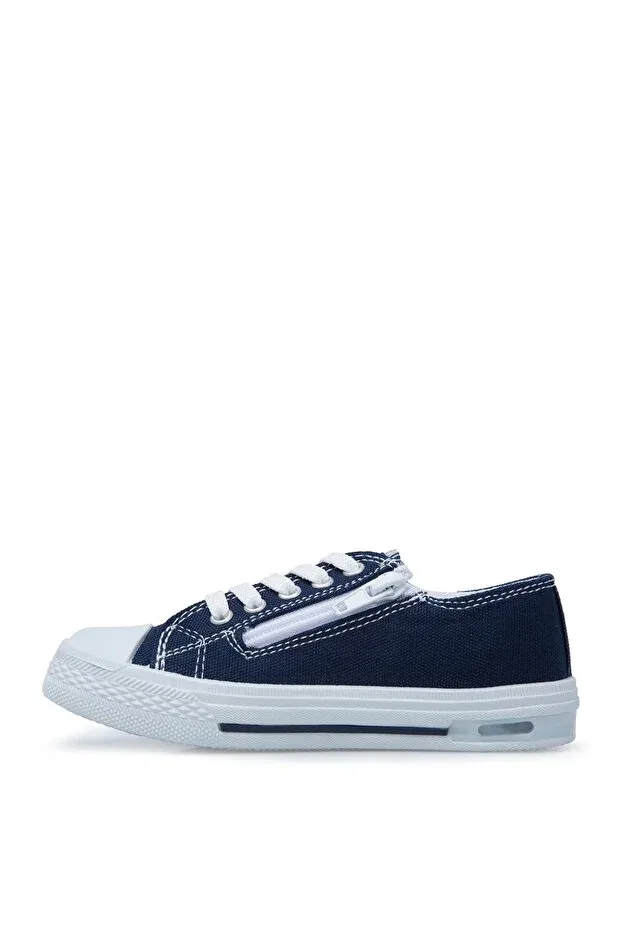 Детские кеды для мальчиков из текстиля Kinetix, Navy Blue — фото 2