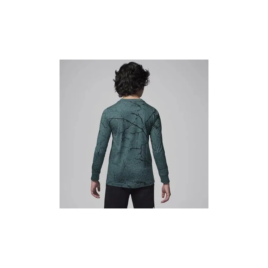 Спортивный свитшот с длинным рукавом Jordan Sweat Nike, Зеленый — фото 2