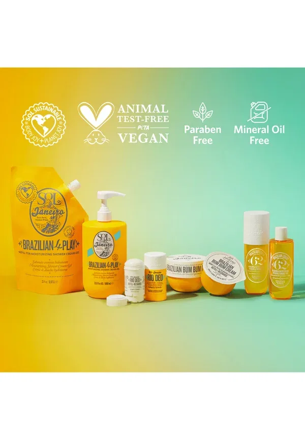 Крем для тела с кофеином Bum Bum Cream refill pods, Sol De Janeiro, 240 мл — фото 4