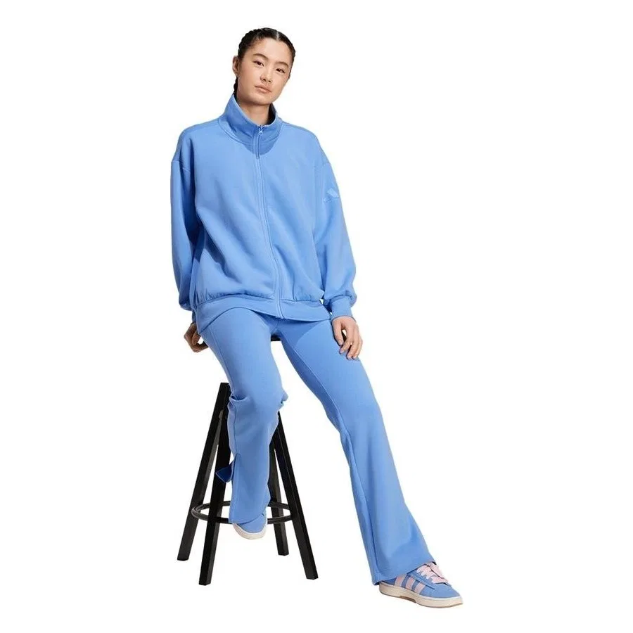 Женские спортивные брюки с принтом adidas W All Szn Sl Fp, Синий — фото 4