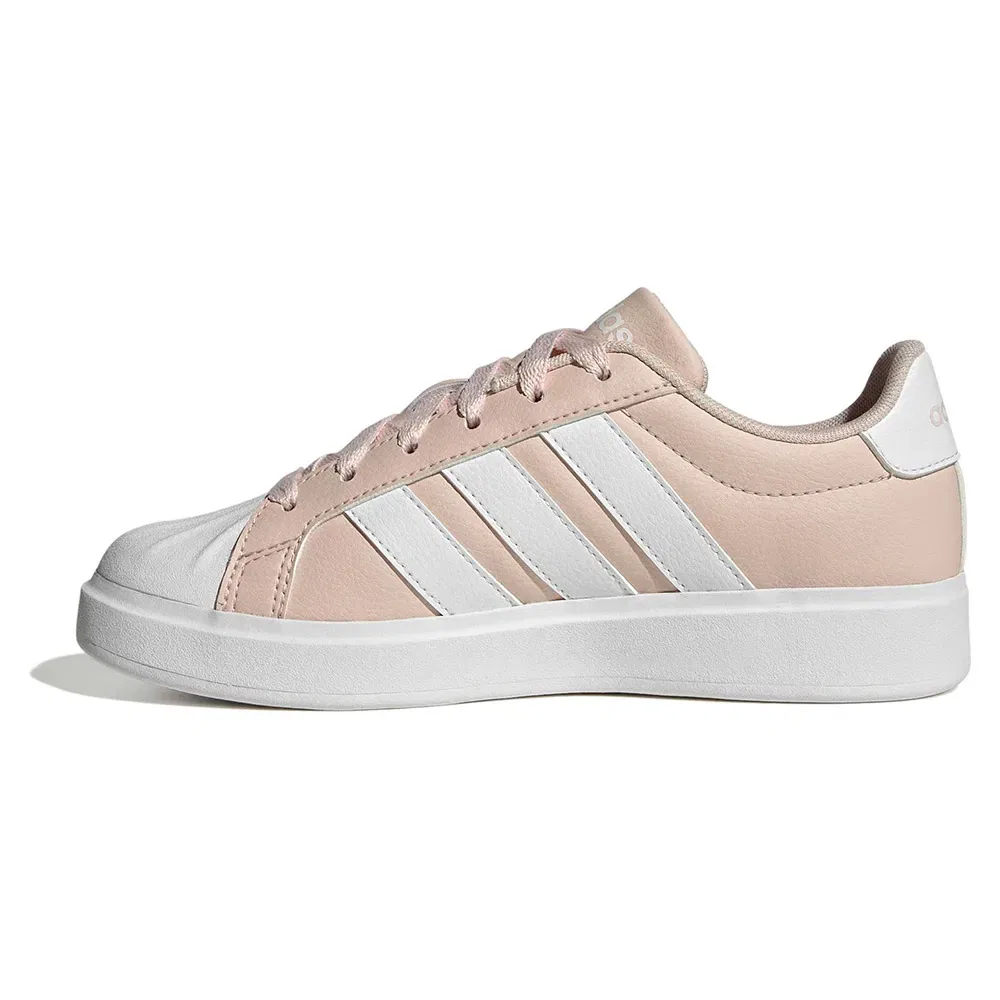 Кроссовки Streettalk Junior Adidas, бежевый — фото 3